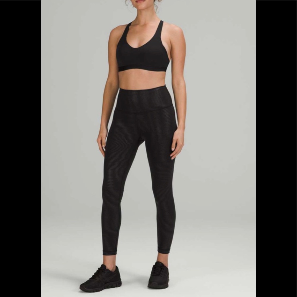 Lululemon Wunder Train High-Rise Tight 25" *Foil